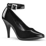 Black Varnished 10,5 cm DREAM-431 Pumps with low heels