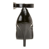 Black Varnished 10,5 cm DREAM-431 Pumps with low heels