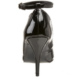 Black Varnished 10 cm VANITY-431 Pumps with low heels