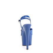 Blauw plateau 18 cm ADORE-709 pleaser hoge hakken