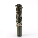 Camoflash 23 cm INFI-CAM1 super high heels - extreme plateau enkellaarzen