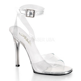 Clear 11,5 cm GALA-06 High Heeled Stiletto Sandal Shoes