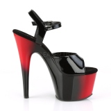 Dual Colored 18 cm ADORE-709BR Platform High Heels Shoes