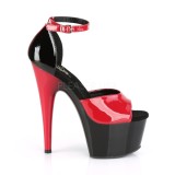 Dual Colored 18 cm ADORE-789 Platform High Heels Shoes