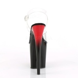 Dual Colored 20 cm FLAMINGO-808BR Platform High Heels Shoes