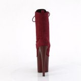 EENCHANT-1040-2 19 cm pleaser high heels ankle boots suede