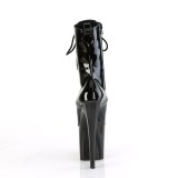 ENCHANT-1040 19 cm pleaser high heels ankle boots black