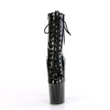 ENCHANT-1040 19 cm pleaser hoge hakken boots plateau zwart