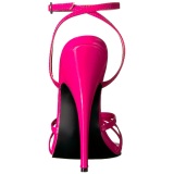 Fuchsia 15 cm DOMINA-108 fetish high heeled shoes