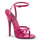 Fuchsia 15 cm DOMINA-108 fetish schoenen met naaldhak