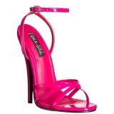 Fuchsia 15 cm DOMINA-108 fetish schoenen met naaldhak