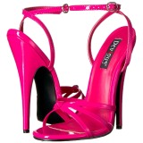 Fuchsia 15 cm DOMINA-108 high heels schoenen voor travestie