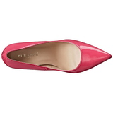 Fuchsia Lak 10 cm CLASSIQUE-20 Hoge Hakken Pumps voor Heren