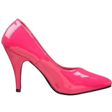 Fuchsia Lak 10 cm DREAM-420 Hoge Hakken Pumps voor Heren