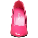 Fuchsia Lak 10 cm DREAM-420 Hoge Hakken Pumps voor Heren