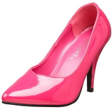 Fuchsia Lak 10 cm DREAM-420 Hoge Hakken Pumps voor Heren