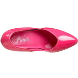 Fuchsia Lak 10 cm DREAM-420 Hoge Hakken Pumps voor Heren