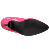 Fuchsia Lak 10 cm DREAM-420 Hoge Hakken Pumps voor Heren