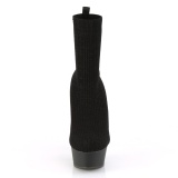 Gebreide sokken 15 cm DELIGHT-1002-2 plateau stretch ankle booties