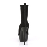Gebreide sokken 15 cm DELIGHT-1002-2 plateau stretch ankle booties