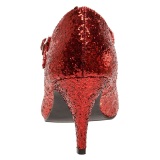 Glitter pumps 8 cm GLINDA-50G cosplay mary jane pumps princess shoes