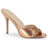 Gold Rose 10 cm CLASSIQUE-01 womens mules shoes