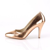 Goud Rose 10 cm VANITY-420 Hoge Hakken Pumps voor Heren