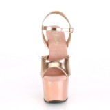 Goud chroom plateau 18 cm SKY-309TTG pleaser hoge hakken