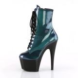 Green Patent 18 cm ADORE-1020SHG Pole dancing ankle boots