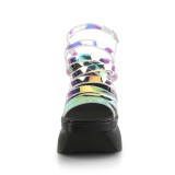 Hologram 11,5 cm DemoniaCult PACE-33 lolita platform sandals