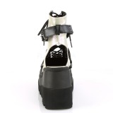 Hologram 11,5 cm SHAKER-56 lolita ankle boots wedge platform