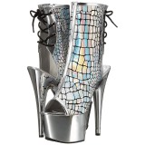 Hologram 18 cm ADORE-1018HG dames enkellaarsjes met plateauzool