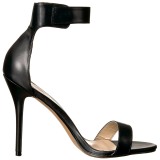 Kunstleer 13 cm Pleaser AMUSE-10 sandalen met naaldhak