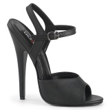 Kunstleer 15 cm DOMINA-109 sandalen met naaldhak