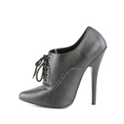 Kunstleer 15 cm DOMINA-460 oxford high heels schoenen