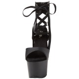 Kunstleer 18 cm ADORE-700-14 plateau schoenen met hakken