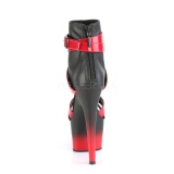Kunstleer 18 cm ADORE-700-15 pleaser sandalen met plateau