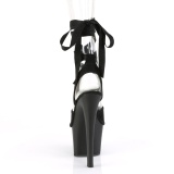 Kunstleer 18 cm SKY-334 pleaser sandalen met plateau