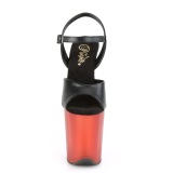 Kunstleer 20 cm FLAMINGO-809T pleaser schoenen met hoge hakken