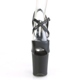 Kunstleer 20 cm FLAMINGO-824 kinky party schoenen met hakjes
