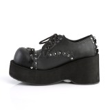Kunstleer 8 cm DANK-110 lolita gothic schoenen met plateau