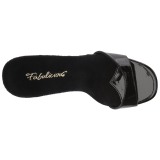 Lakleer 11,5 cm GALA-01S dames slippers met hak