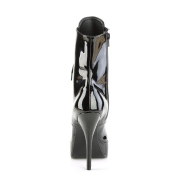 Lakleer 13,5 cm INDULGE-1020 stiletto high heels enkellaarzen