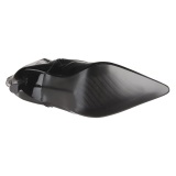 Lakleer 13 cm DOMINA stretch wijde schacht overknee laarzen brede schacht