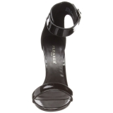 Lakleer 13 cm Pleaser AMUSE-10 sandalen met naaldhak