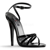 Lakleer 15 cm DOMINA-108 high heels schoenen voor travestie