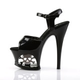 Lakleer 18 cm MOON-709SK Hoge Hakken Schoenen Plateau