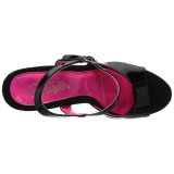 Lakleer 18 cm SKY-309TT Sandalen met Neon Plateau