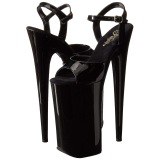 Lakleer 25,5 cm BEYOND-009 super hoge hakken - extreem high heels plateau