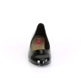 Lakleer 3 cm GWEN-01 pumps voor mannen en drag queens in zwart